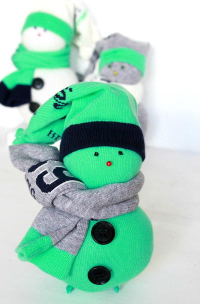 DIY Sock Snowman 