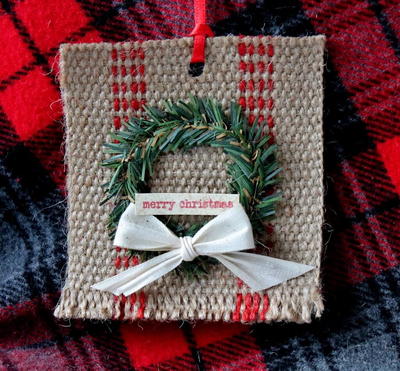 Vintage-Inspired Jute Homemade Ornaments