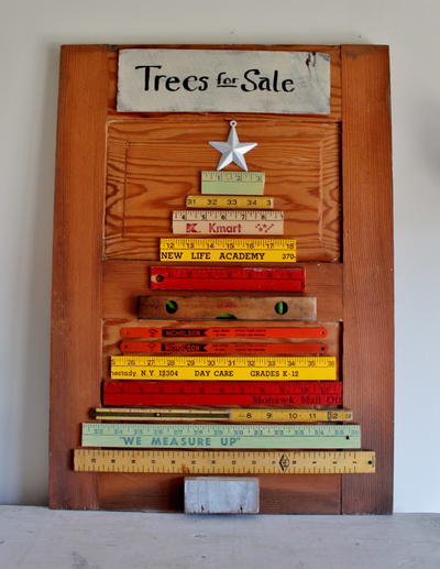 Trash to Treasure Vintage Christmas Tree