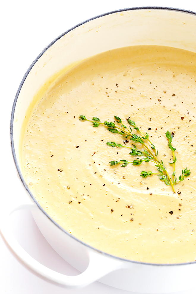 Creamy and Cozy Cauliflower Soup | FaveSouthernRecipes.com