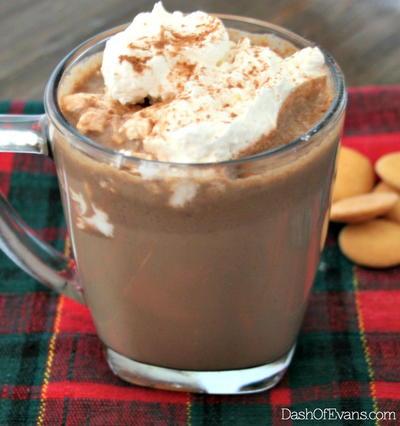 Slow Cooker Hazelnut Hot Chocolate