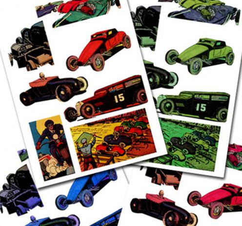 Free Printable Vintage Car Designs