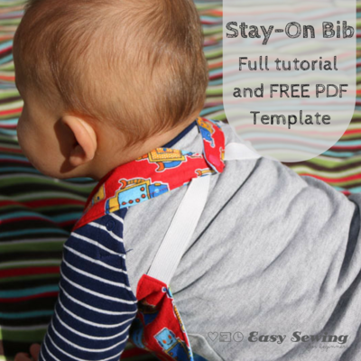 Reversible Stay-On Bib Pattern