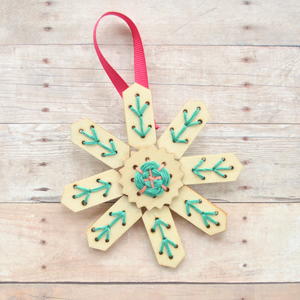 DIY Embroidery Ornaments
