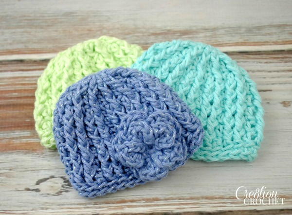 Beautiful Beanie Crochet Baby Hat