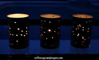 Classic Tin Can DIY Lanterns