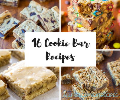 Not Your Average Cookie Recipes: 16 Cookie Bar Recipes
