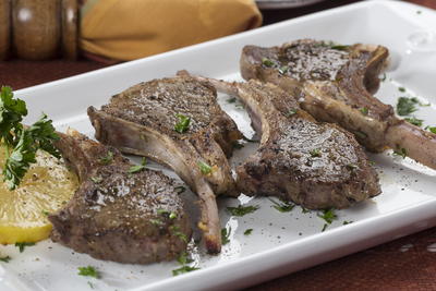 Lemon Pepper Lamb Chops