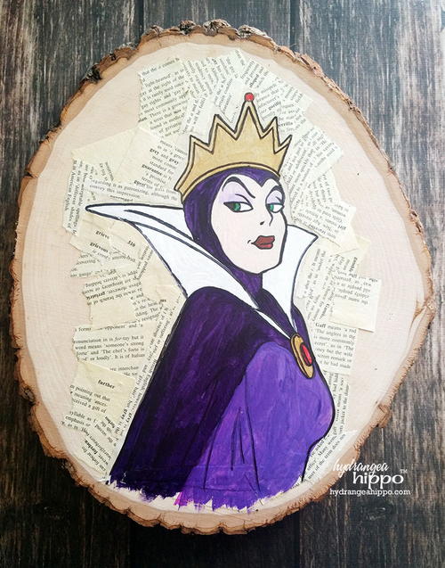 Diabolical Decoupage Disney Villains