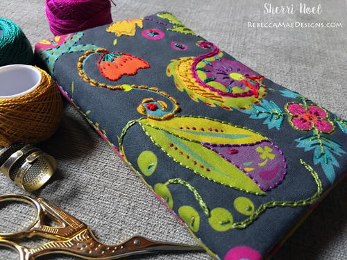 Bright and Bold Needle Book Tutorial
