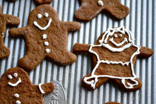 Cut Out Gingerbread Cookies