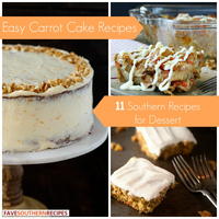 Easy Carrot Cake Recipes: 11 Southern Recipes for Dessert
