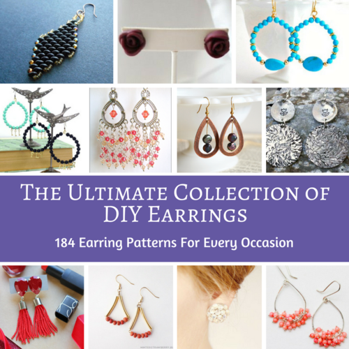 The Ultimate Collection Of Diy Earrings: 184 Earring Patterns For Every 