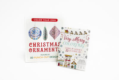 Very Merry Coloring and Color Your Own Christmas Ornaments Books Review