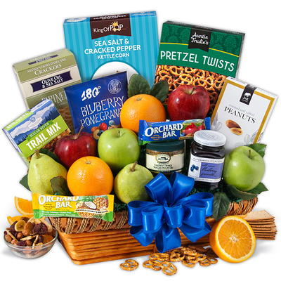 Gourmet Gift Baskets Fruit & Healthy Snacks Gift Basket