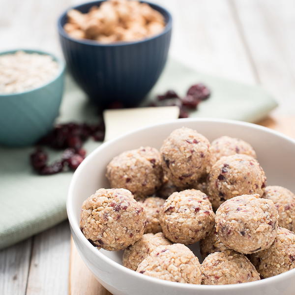 Cranberry White Chocolate No Bake Cookies