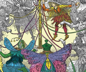 Fairyland Coloring Pages Favecrafts Com