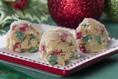 Christmas Cookie Dough Balls