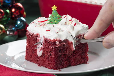 Holiday Poke Cake