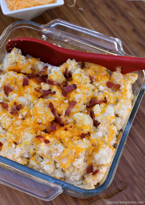 Guilt-Free Loaded Cauliflower Casserole