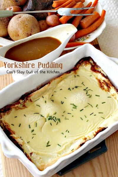 Easy Yorkshire Pudding