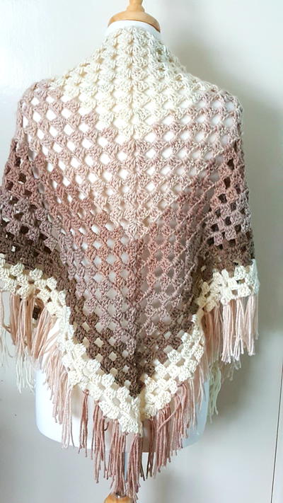 Crochet Ombre Shawl 