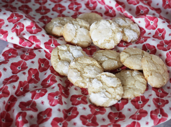 Lemon Crinkle Cookies