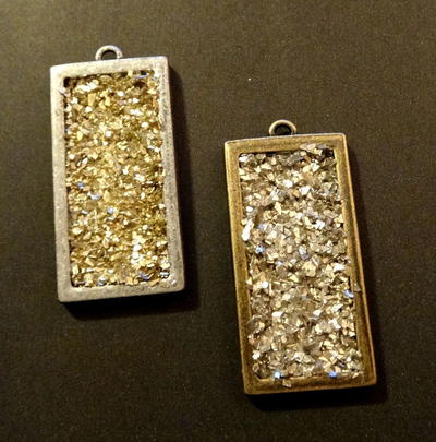 Sparkling Druzy DIY Pendants