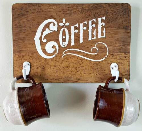 Rustic Coffee DIY Wood Sign