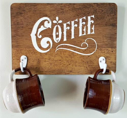 Rustic Coffee DIY Wood Sign Rustic Coffee DIY Wood Sign