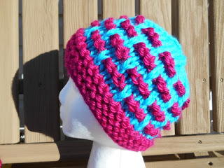 Ribbon Candy Knit Hat