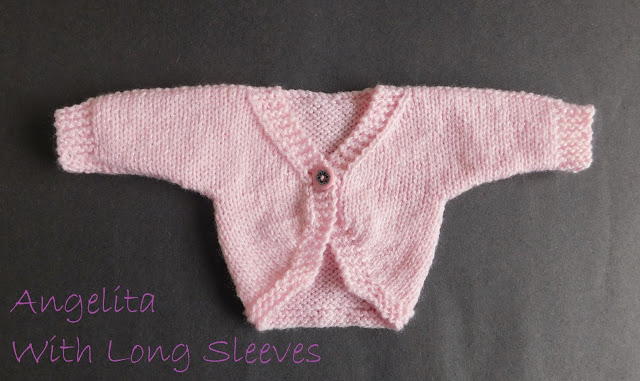 Angelita Knit Baby Bolero Allfreeknitting Com Angelita Knit Baby Bolero Allfreeknitting Com