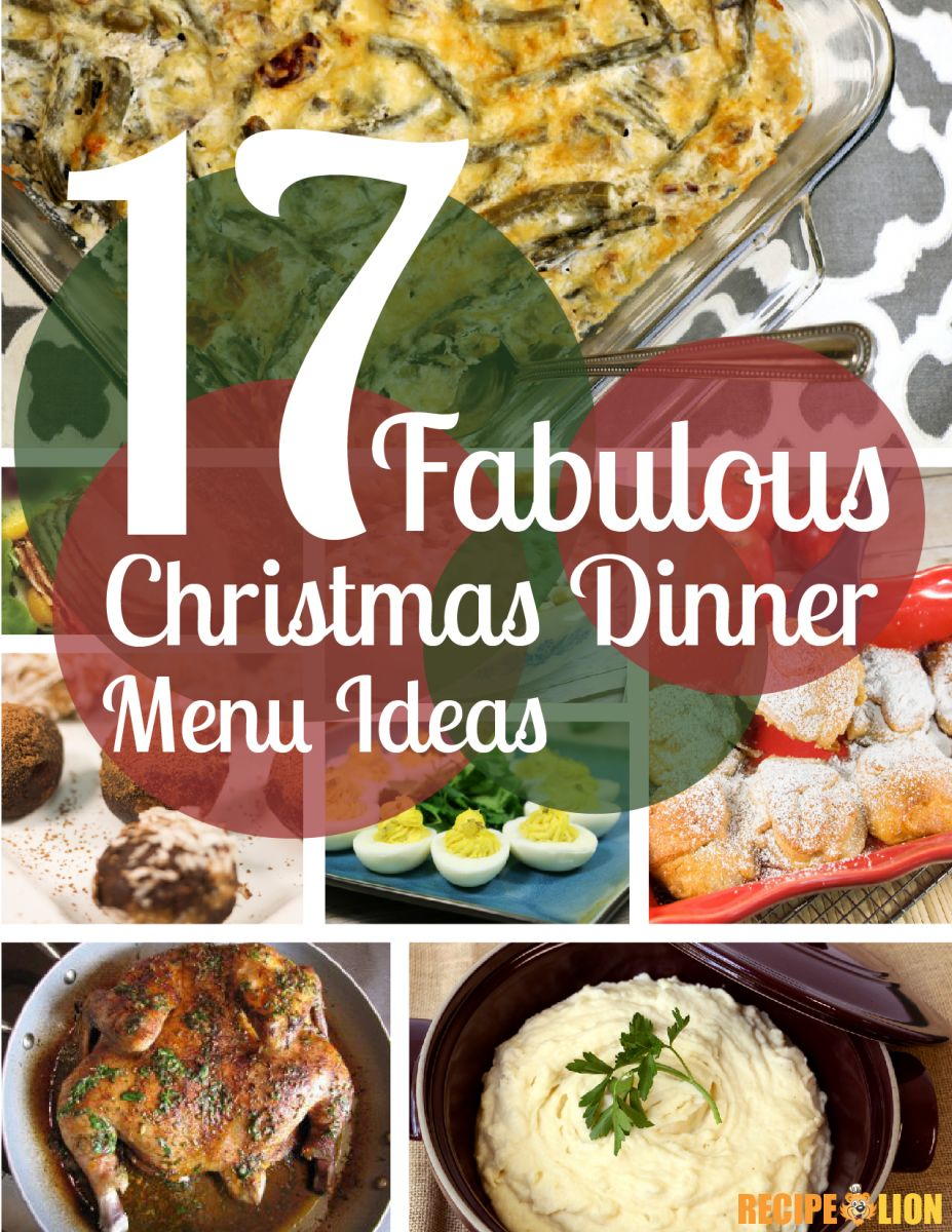 17 Fabulous Christmas Dinner Menu Ideas Free eCookbook | RecipeLion.com