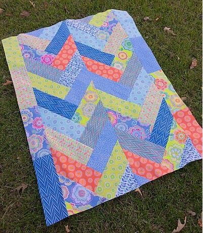 Bold Braid Quilt Tutorial