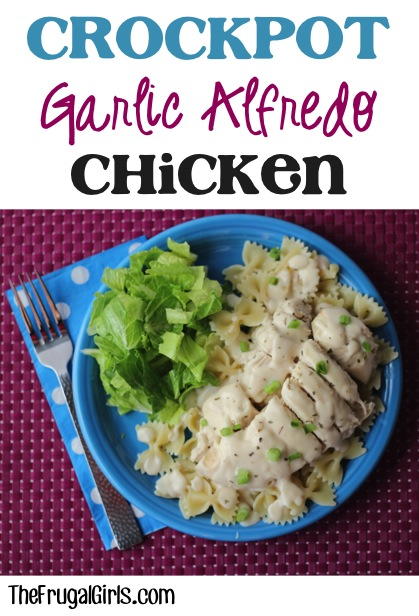 Slow Cooker Garlic Alfredo Chicken Recipe