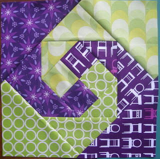 Snail Trail Quilt Block