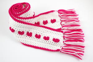 My Sweetheart Crochet Scarf