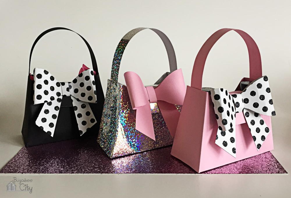 How To Make Origami Paper Handbag / Paper Purse - YouTube