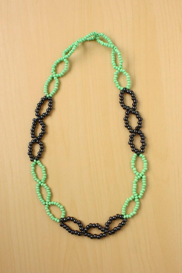 Bewitching Seed Bead Necklace | AllFreeJewelryMaking.com