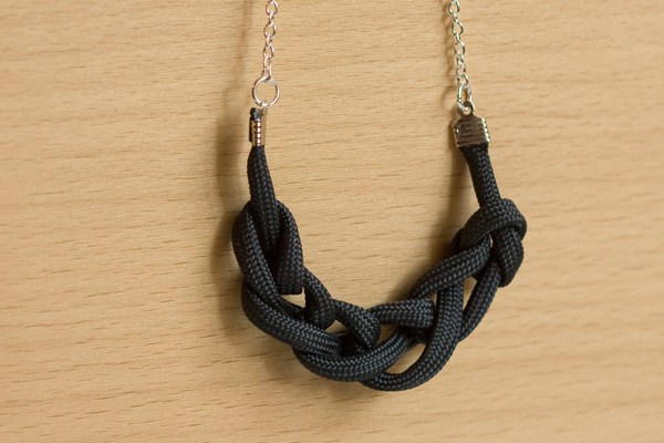 Chain Link Crochet Necklace