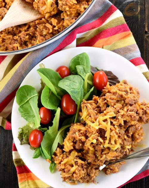 One Pan Homemade Hamburger Helper