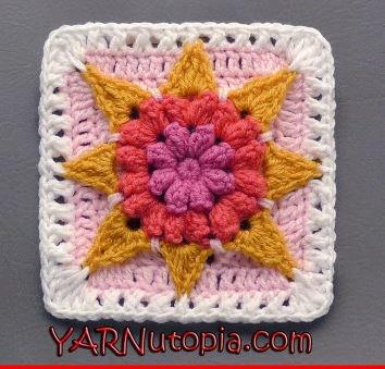 Hello Sunshine Granny Square