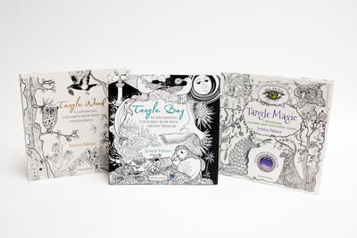 Jessica Palmer's Tangle Magic, Tangle Bay and Tangle Wood Coloring Books Review
