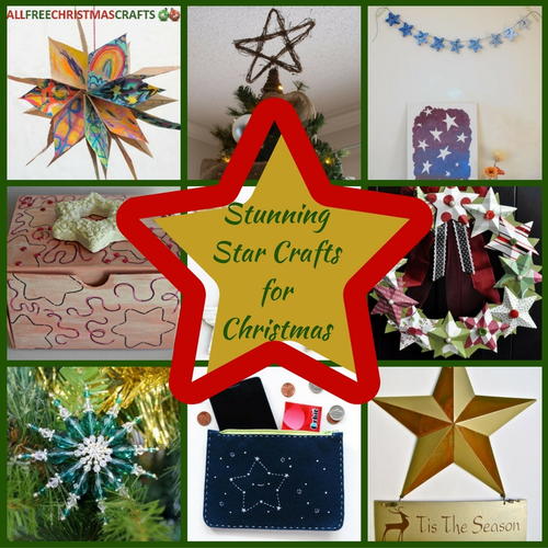 Toilet Paper Roll Tree Star DIY Christmas Craft