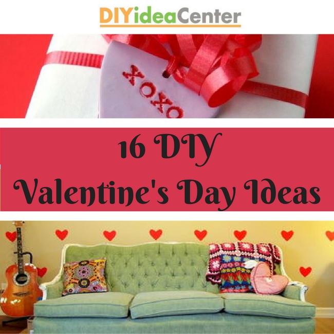 16 DIY Valentines Day Ideas | DIYIdeaCenter.com