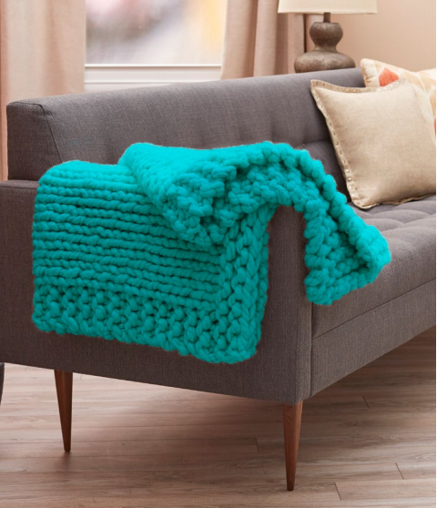 Cool Comforts Knit Throw