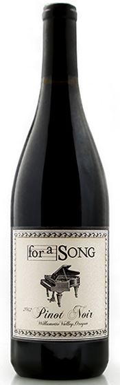 For a Song Willamette Valley Pinot Noir 2012