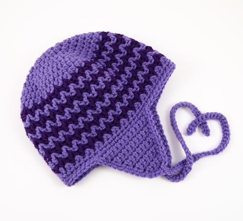 how to crochet a hat with ear flaps easy