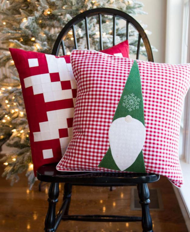 Christmas Elf Pillow Pattern FaveQuilts Com