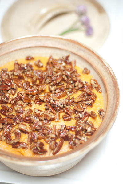Candied Maple Pecan Yams